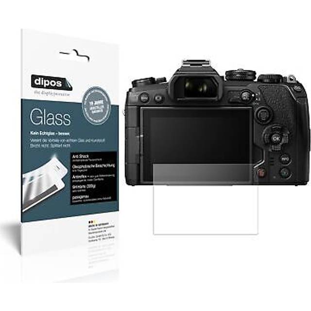 2x screen protector for olympus om-d e-m1 mark iii matte flexible glass 9h dipos