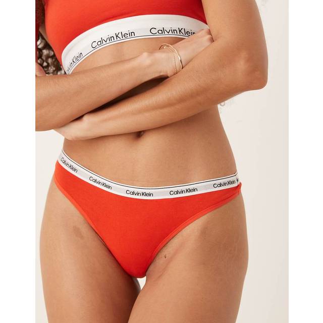Calvin Klein Modern Logo Cotton Thong