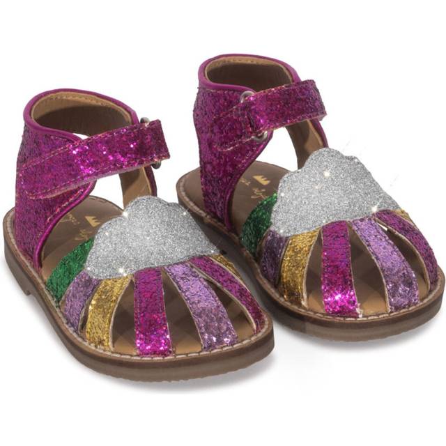 Konges Sløjd Rainbow Sandal Flamingo Plume | Rosa | 24 EU