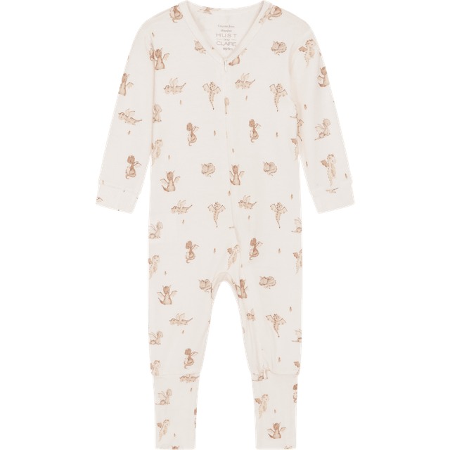 Hust&Claire Mulle Pyjamas Ivory | Vit | 62 cm