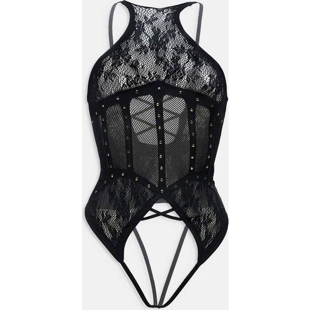 Ann Summers Deep Devotion Body - Black, Black, Size Xs-S, Women - XS-S