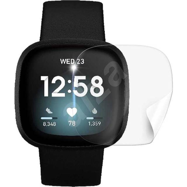 3-PACK Fitbit Versa 3 / Sense Premium Skärmskydd CrystalClear