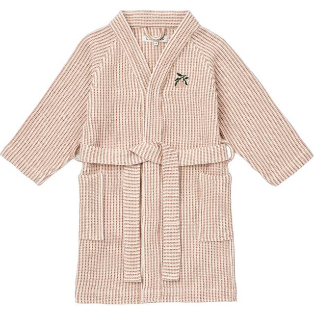 Liewood Bertha Bathrobe - Y/D Stripe Tuscany Rose/Creme de la Creme 3-4 år