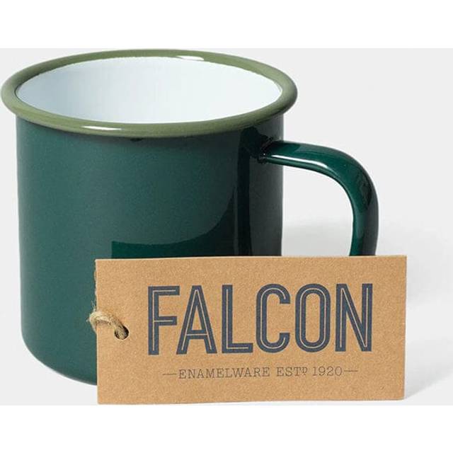 Falcon Enamelware Mug Samphire Green