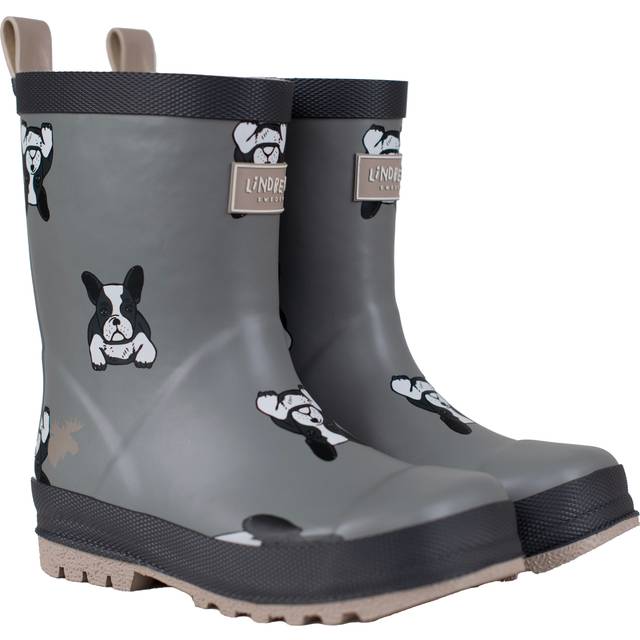 Lindberg Kids' Sjövild Rubber Boot Grey, 28
