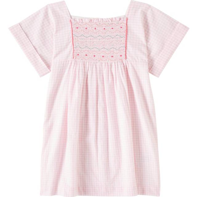 Bonpoint Paysanne smocked cotton dress - pink (Y 14)