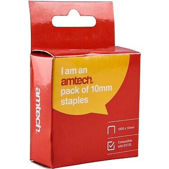 Heavy duty 1000pc 10mm staples tacker gun upholstery school use with b3725