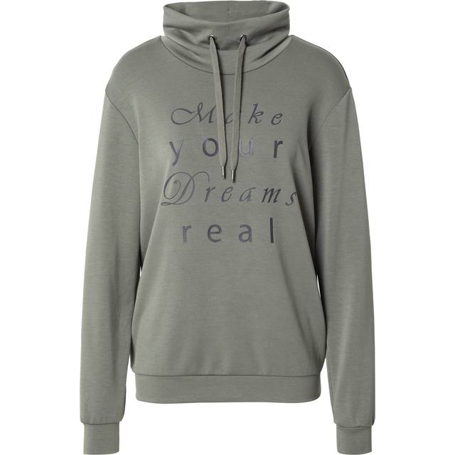 soyaconcept Scbanu 217 Sweatshirt Støvet Grøn Dam Långärmade Blusar Stl. S - Från Magasin - 7390 Støvet Grøn (S)