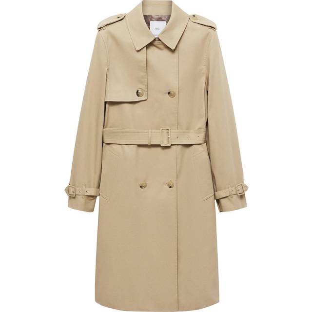 Mango Polana Belted Trench Coat