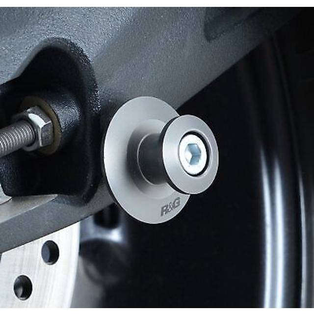 R&G M6 Elevation Paddock Stand Bobbins - Black 6mm, Black