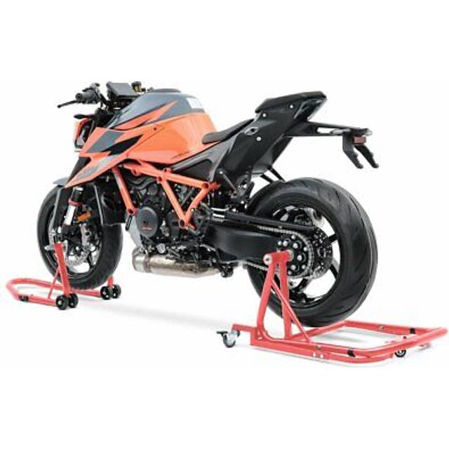 Einarm Montageständer Set passend für Ducati 1199 Panigale 12-14 Rangierhilfe Constands RCR - schwarz-schwarz