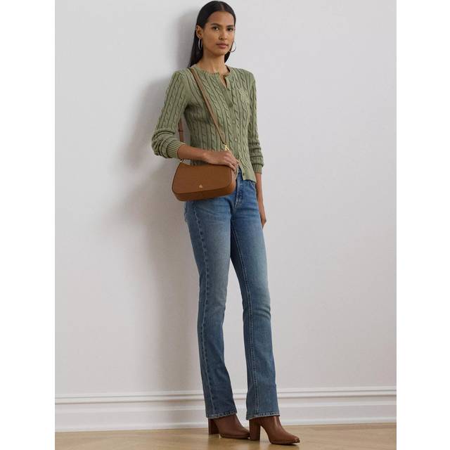 Lauren Ralph Lauren Ralhan Cotton Cable Knit Cardigan