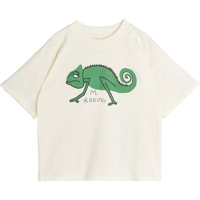 Mini Rodini Lizard T-shirt Offwhite |  | 104/110 cm