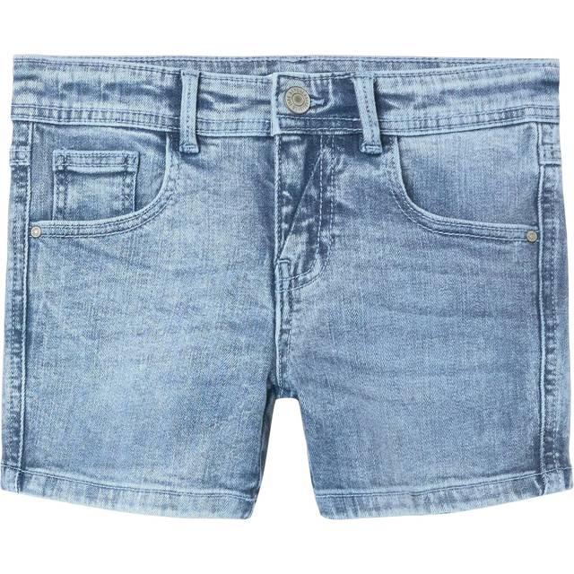 Slim Fit Denim Shorts