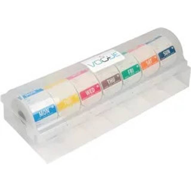 Hygiplas Dissolvable Colour Coded Food Label Starter Kit with 1" Dispenser
