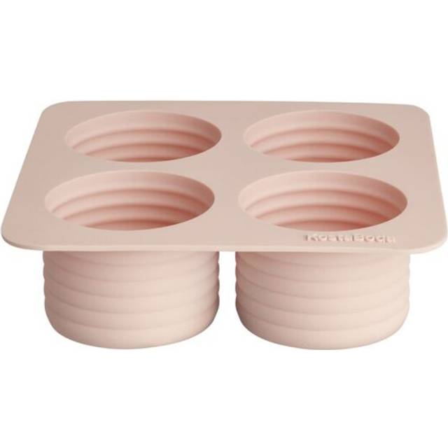 Viva Ice Cube Tray 4x13 cl, Powder Pink