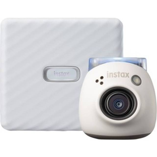 Fujifilm Instax PAL Digital Camera with Link Wide Printer Ash White