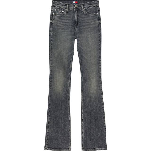 Maddie Mid Rise Bootcut Black Jeans