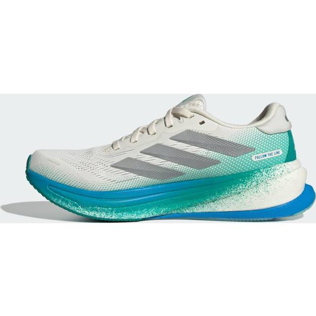 ADIDAS PERFORMANCE Løbesko 'Supernova Rise 2' stone / petroleum / hvid - 40,5-41