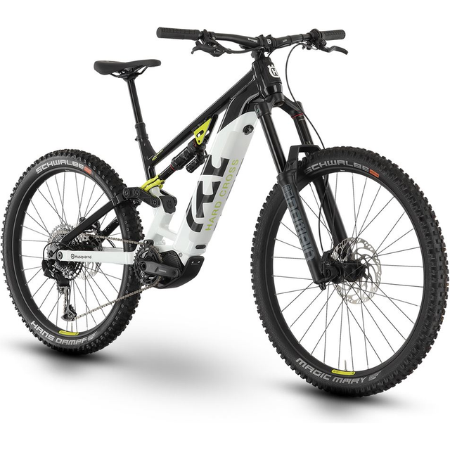 Husqvarna Hard Cross HC2 | Elcykel MTB | Shimano EP6 / 630 Wh | Svart / Vit