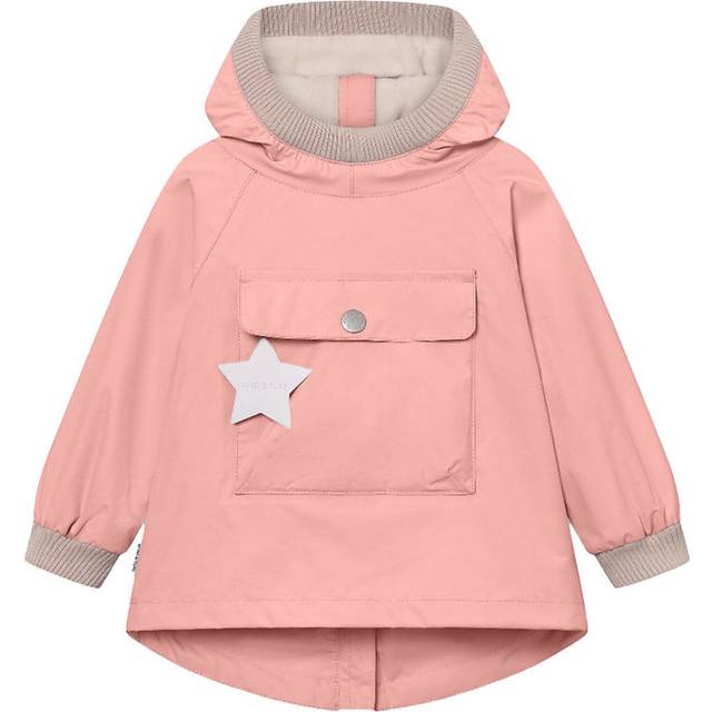 Mini A Ture Sommarjacka - MatBaby Vito Fleece Anorak - Rose Tan - Mini A Ture - 1½ år (86) - Sommarjacka