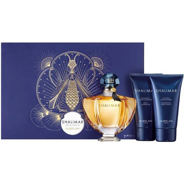 GUERLAIN Shalimar Eau De Parfum 50ml, Body Lotion 75ml + Shower Gel 75ml Gift Set 50ml