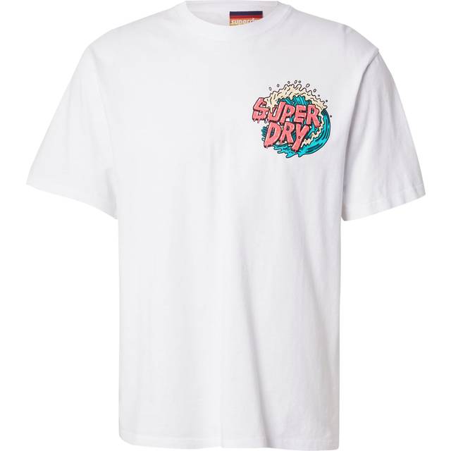 SUPERDRY Outdoor Narrative Loose Tee |Vit |XXL