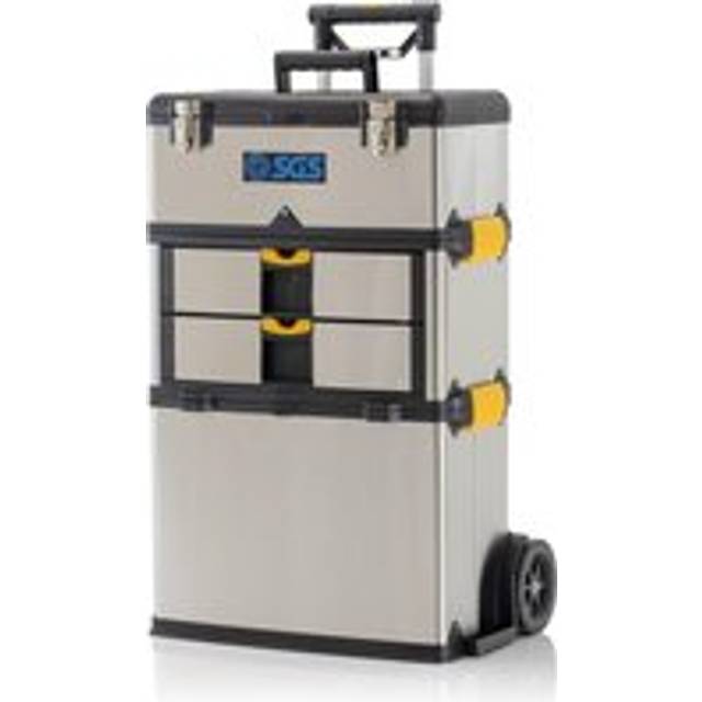 SGS STC500C Stainless Mobile Stackable 3-in-1 Tool Box