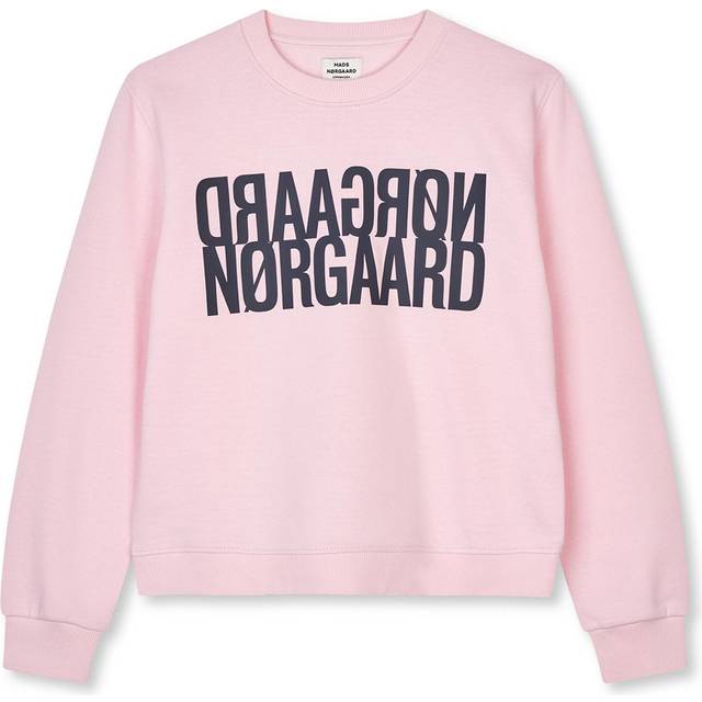 Mads Nørgaard - Copenhagen Organic Sweat Talinka Sweatshirt Stl. 12 år fepojkar Sweatshirts Från Magasin - Lyserød (12 år)