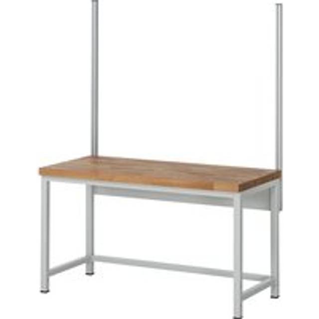 Systemstützen f.Werkbänke, n.nachrüstbar f.Tisch-B.1500mm Anz.Stützen 2