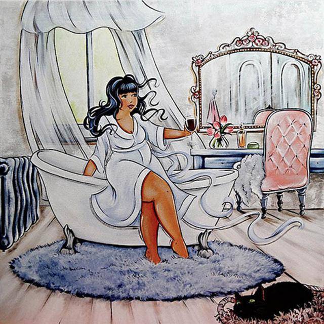 Diamond Painting 5D Diamond Embroidery Full Round Drills Pattern 30X30CM