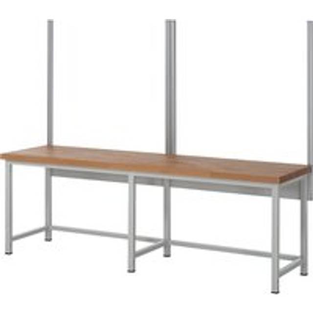 Systemstützen f.Werkbänke, n.nachrüstbar f.Tisch-B.2500mm Anz.Stützen 4