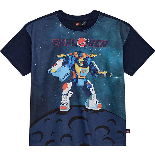 LEGO KIDSWEAR Lwtaffy 100 - T-Shirt S/S |Marinblå |116