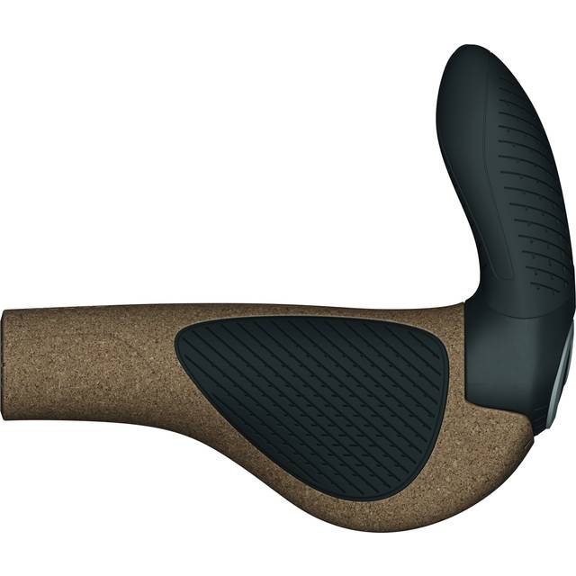 Ergon - GP3 Evo BioKork - Bike grips size S, grey