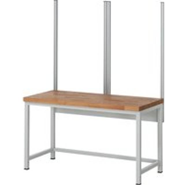 Systemstützen f.Werkbänke, n.nachrüstbar f.Tisch-B.1500mm Anz.Stützen 4