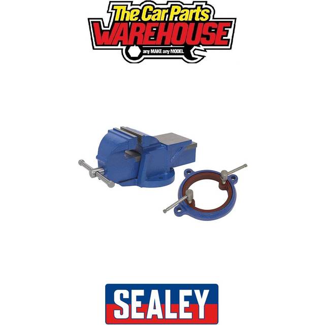 CVXTB100COMBO Professional Heavy-Duty Vice 100mm with Swivel Base - Sealey