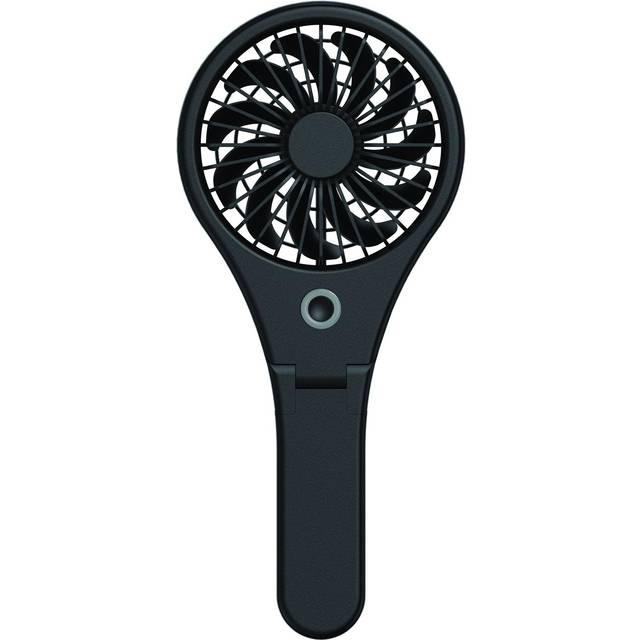 Bush Black Handheld & Foldable Desk Fan - 4 Inch