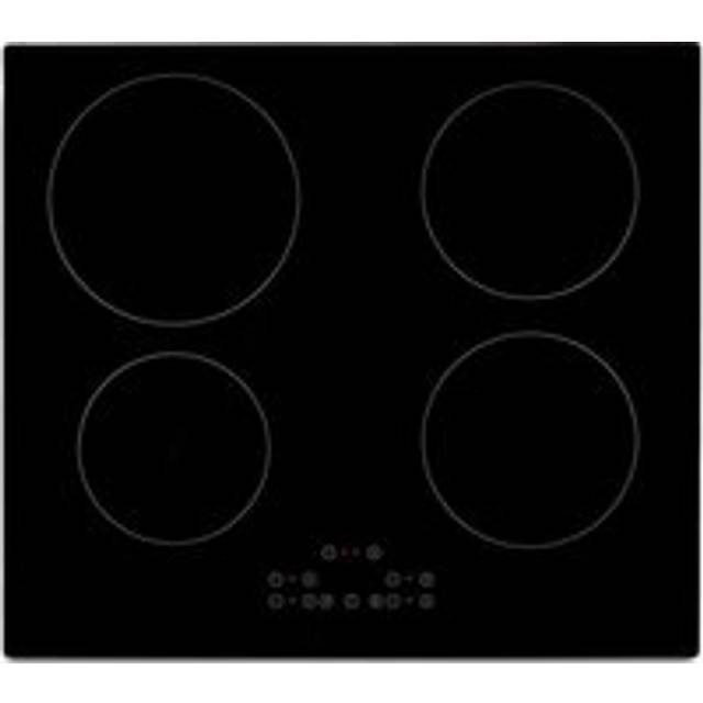 MONTPELLIER MINH59 59 cm Electric Induction Hob - Black, Black