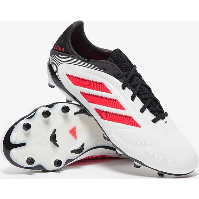 adidas Copa Pure Elite Iii Fg/ag Pure Victory - Vit/lucid Red/svart Barn - ['Vit'] (29)