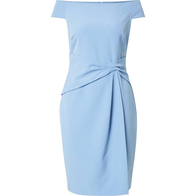 LAUREN RALPH LAUREN Plshd Crepe-Cocktail Dress |Blå |42