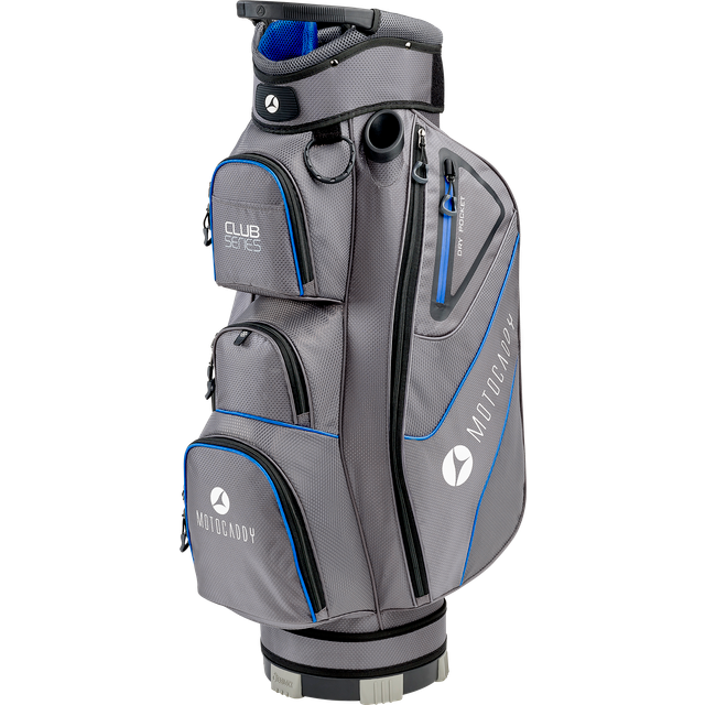 Motocaddy Club-Series Cartbag: Grå/blå