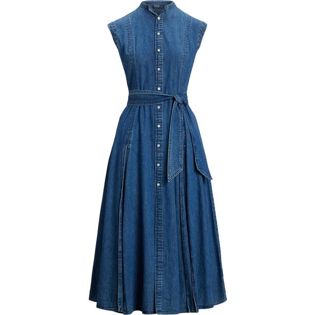 Polo Ralph Lauren Denim Day Dress - US 8/ UK 12 - Blue