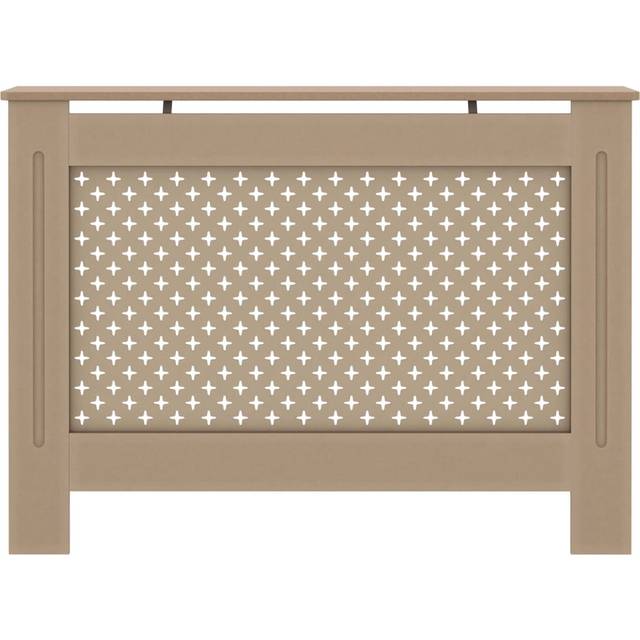 Johana Radiator Cover - Brown (81.5cm H X 112cm W X 19cm D)