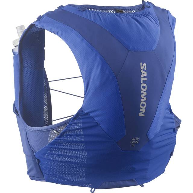 Salomon - ADV Skin 5 - Trail running backpack size L, blue