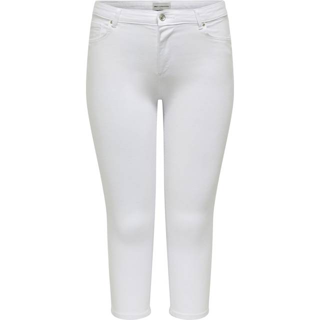 Carwilly Mid Waist Capri Skinny Fit Jeans