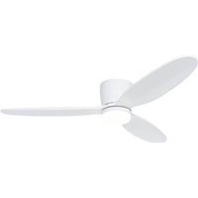 Ceiling Fan White 132cm incl. LED Dimmable with Remote Control - Sofio