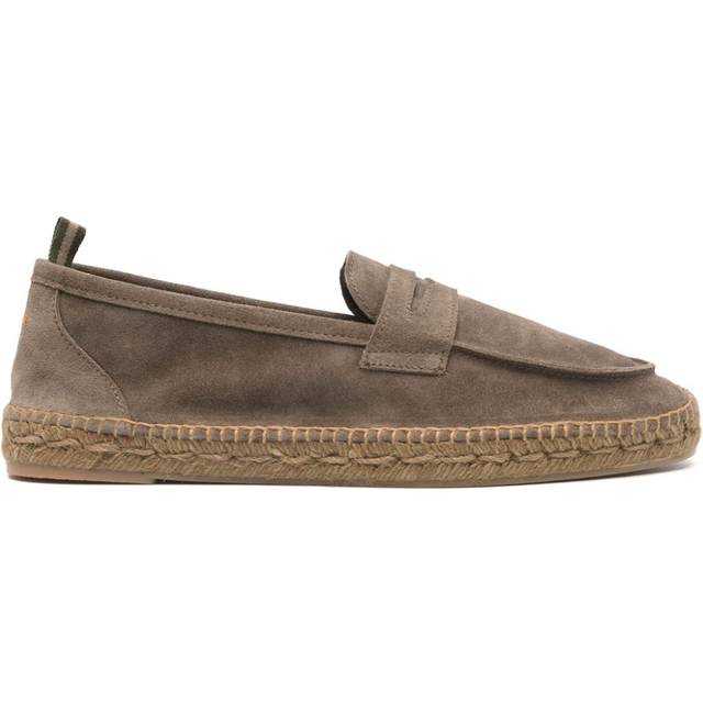 Castañer - Nacho suede espadrilles - men - Calf Suede/Calf Leather/Rubber - 41 - Brown