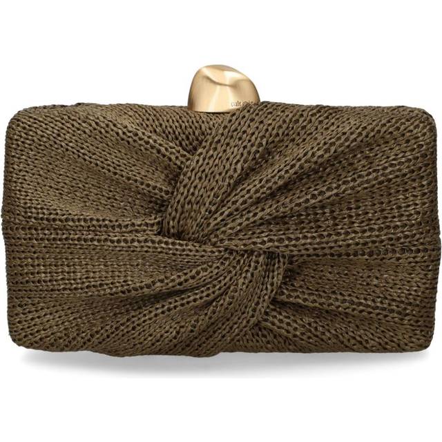 Cult Gaia - Lisse clutch bag - women - Synthetic Raffia - One Size - Green
