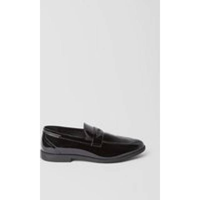 Burton black shoes mens smart shoes