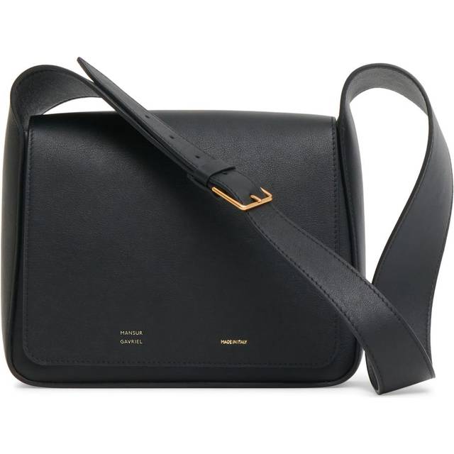 Mansur Gavriel - Box shoulder bag - women - Lambskin/Calf Leather - One Size - Black